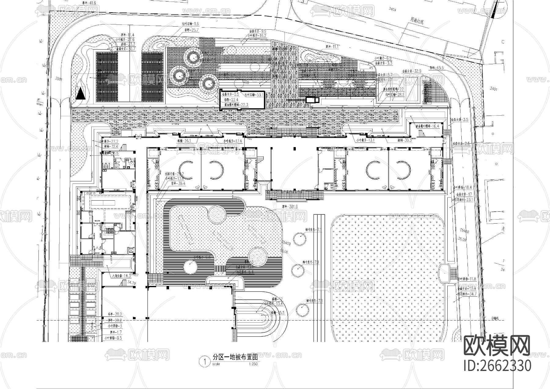 幼儿园景观CAD施工图下载（渲染图4）