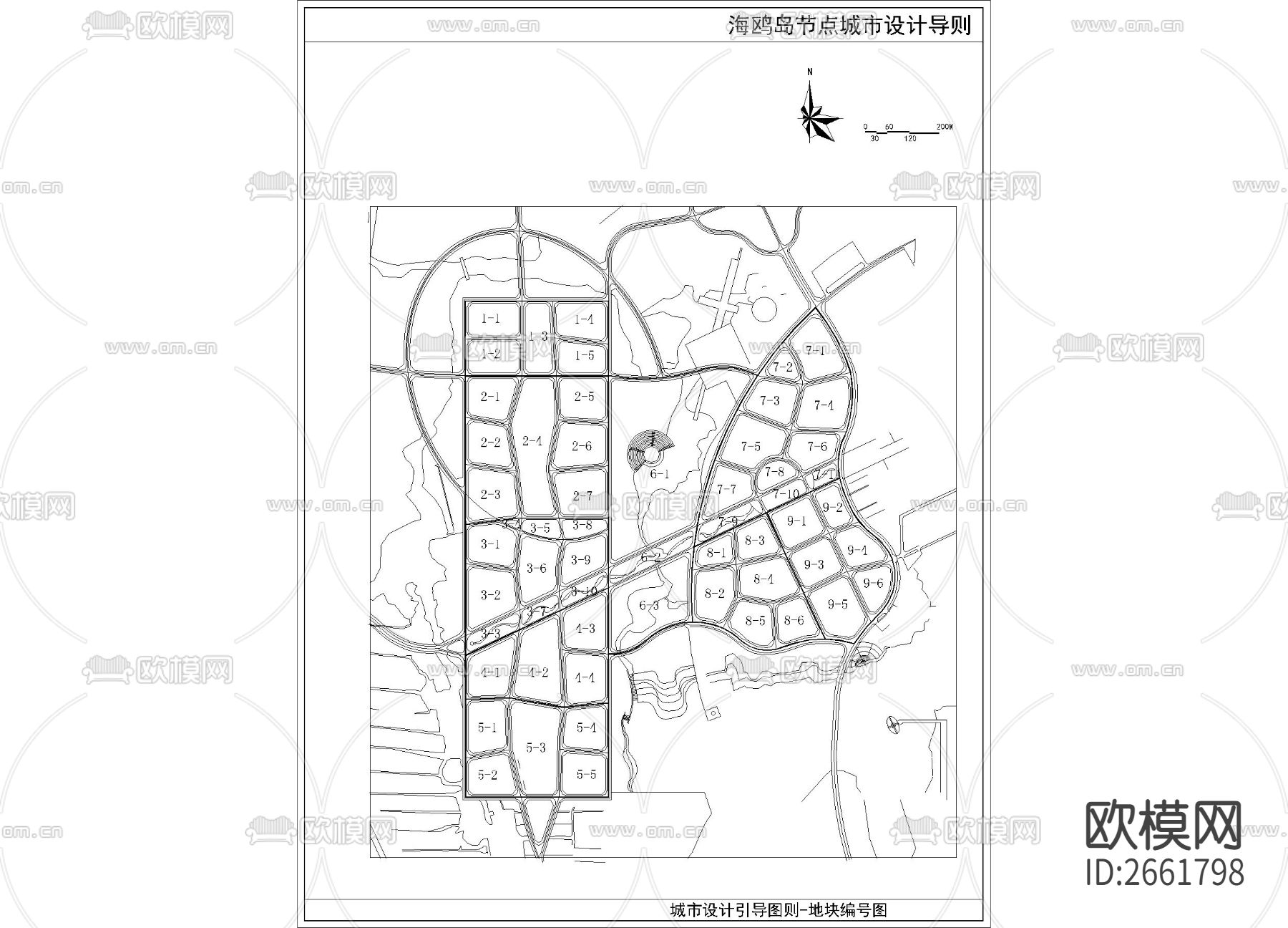 城市规划CAD施工图下载（渲染图1）