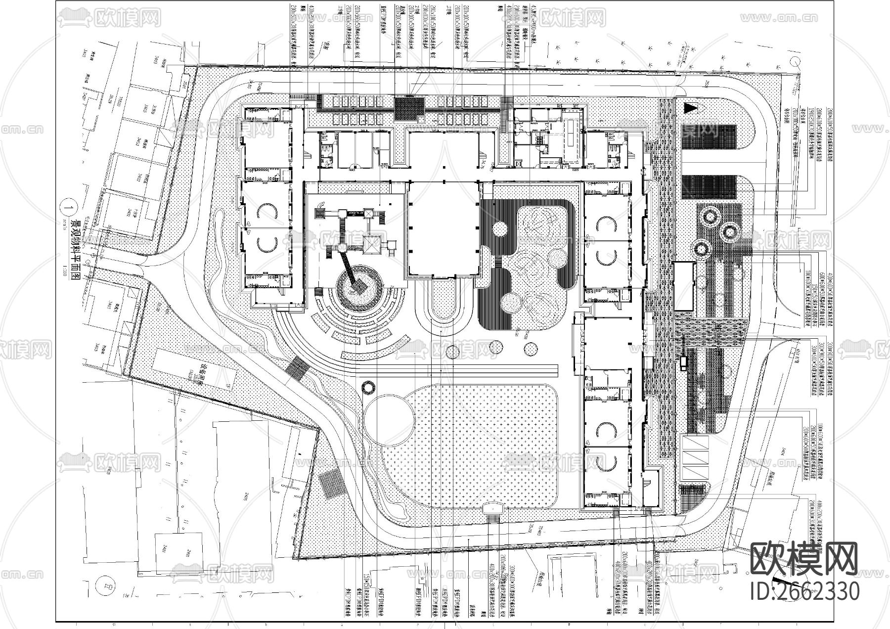 幼儿园景观CAD施工图下载（渲染图6）