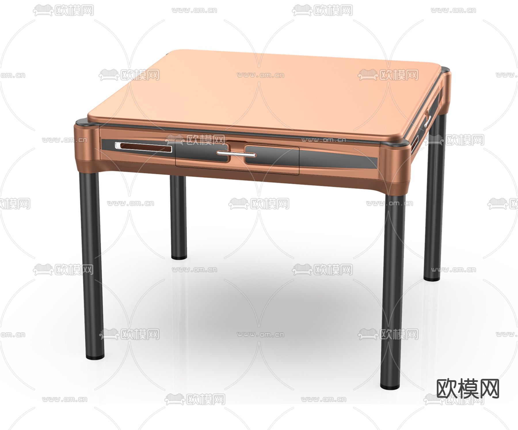 麻将机su模型下载（渲染图1）