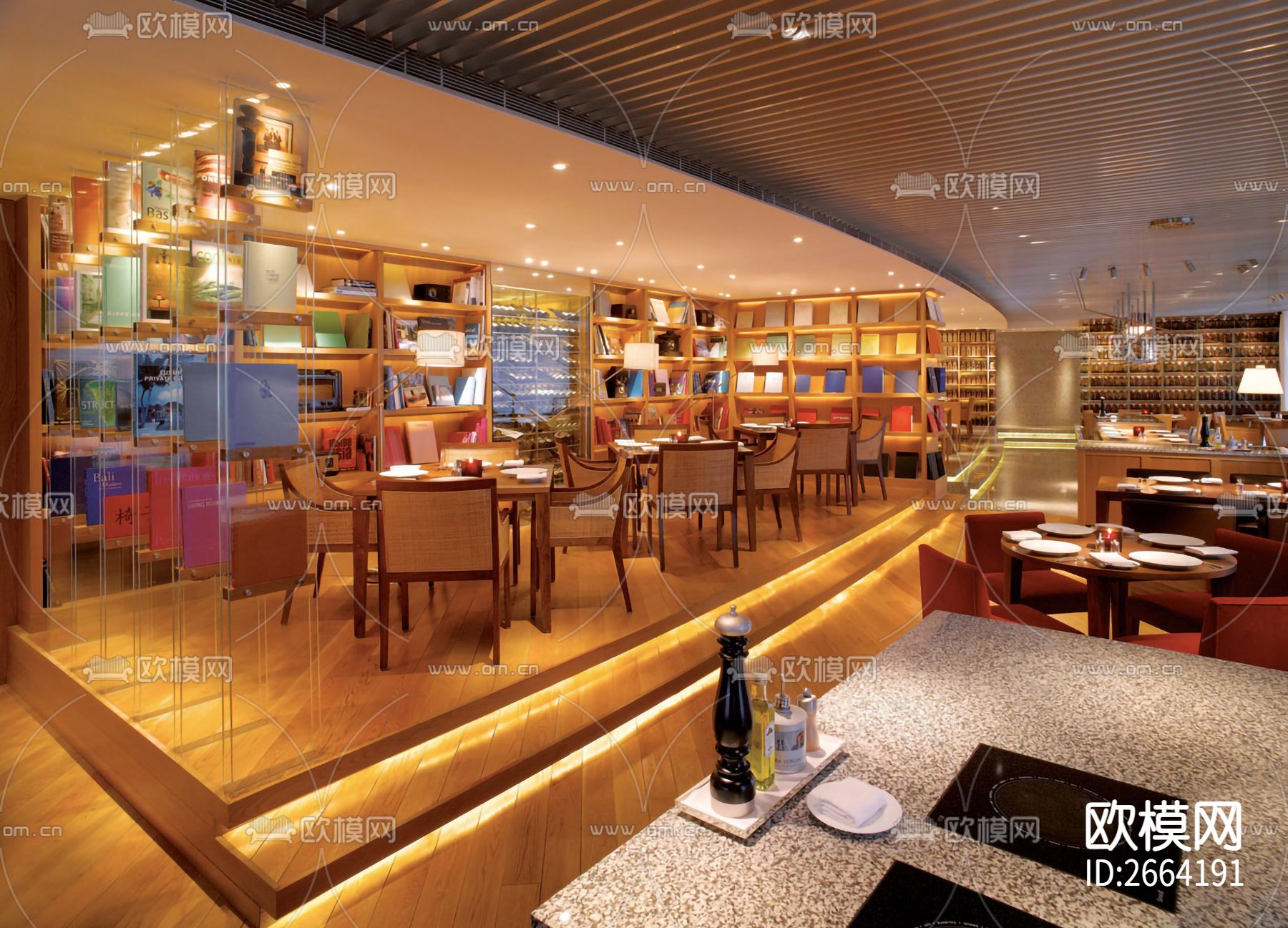 茂悦酒店CAD施工图下载（渲染图4）