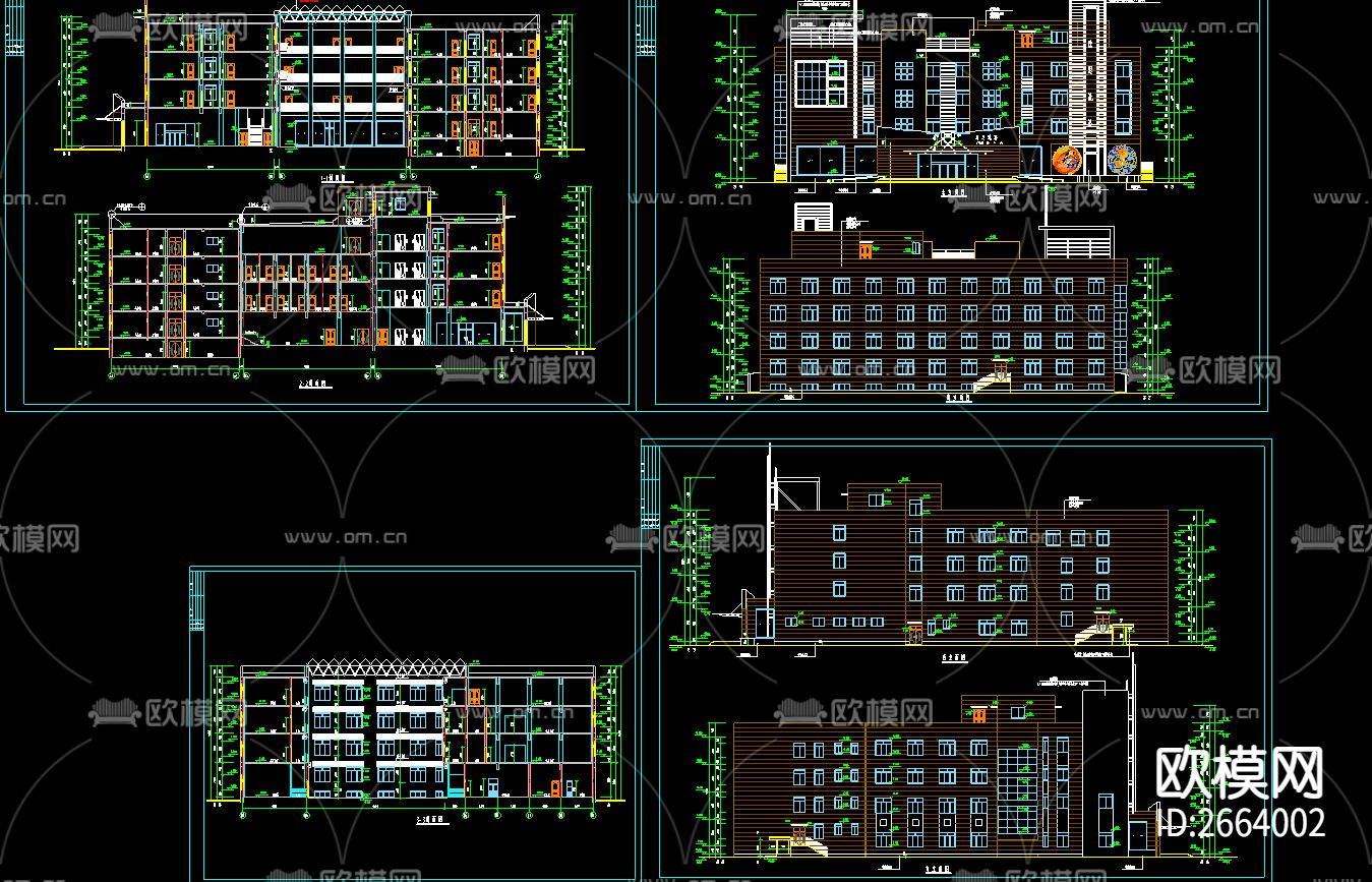 某宾馆洗浴部CAD施工图下载