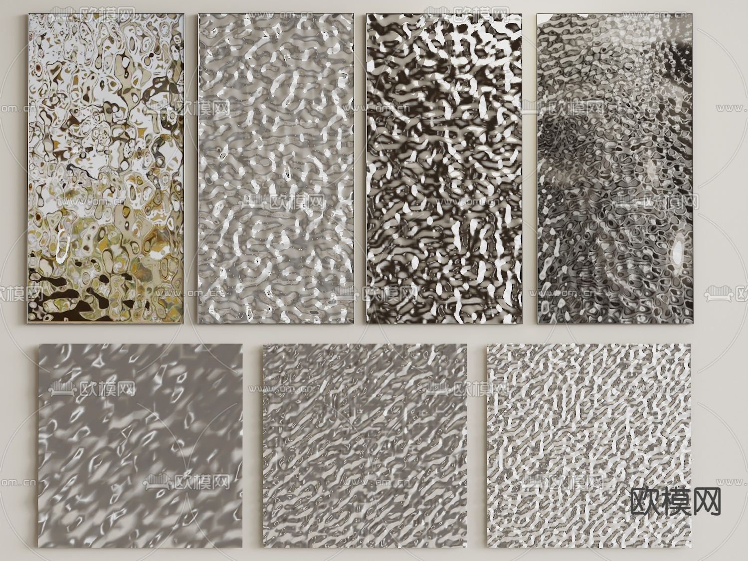 制作石头纹亚克力板水波纹透明磨砂波浪花纹树皮冰裂纹装饰细条纹-阿里巴巴
