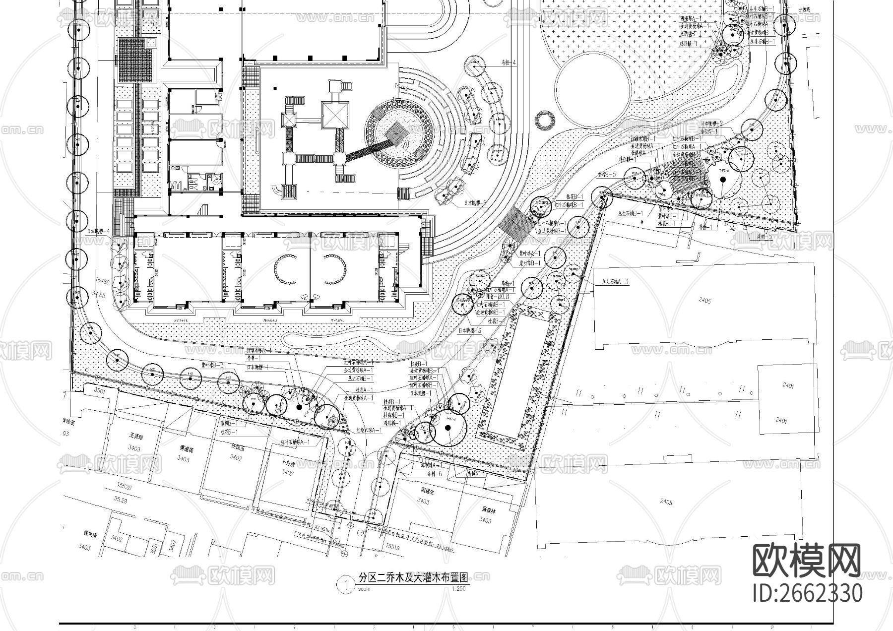 幼儿园景观CAD施工图下载（渲染图2）