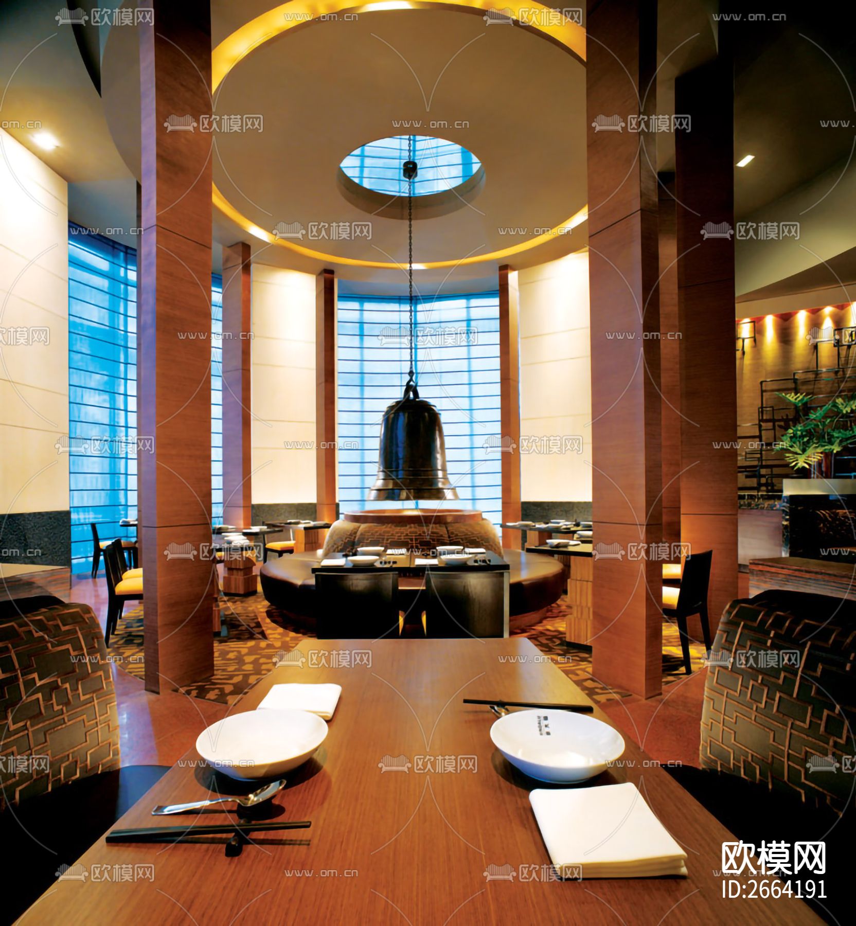 茂悦酒店CAD施工图下载（渲染图7）