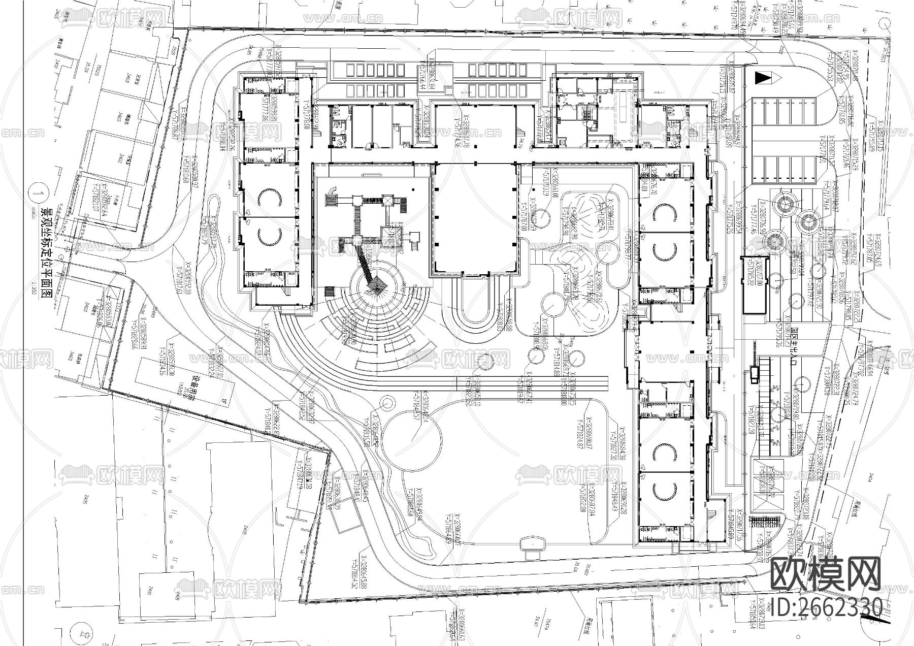 幼儿园景观CAD施工图下载（渲染图7）