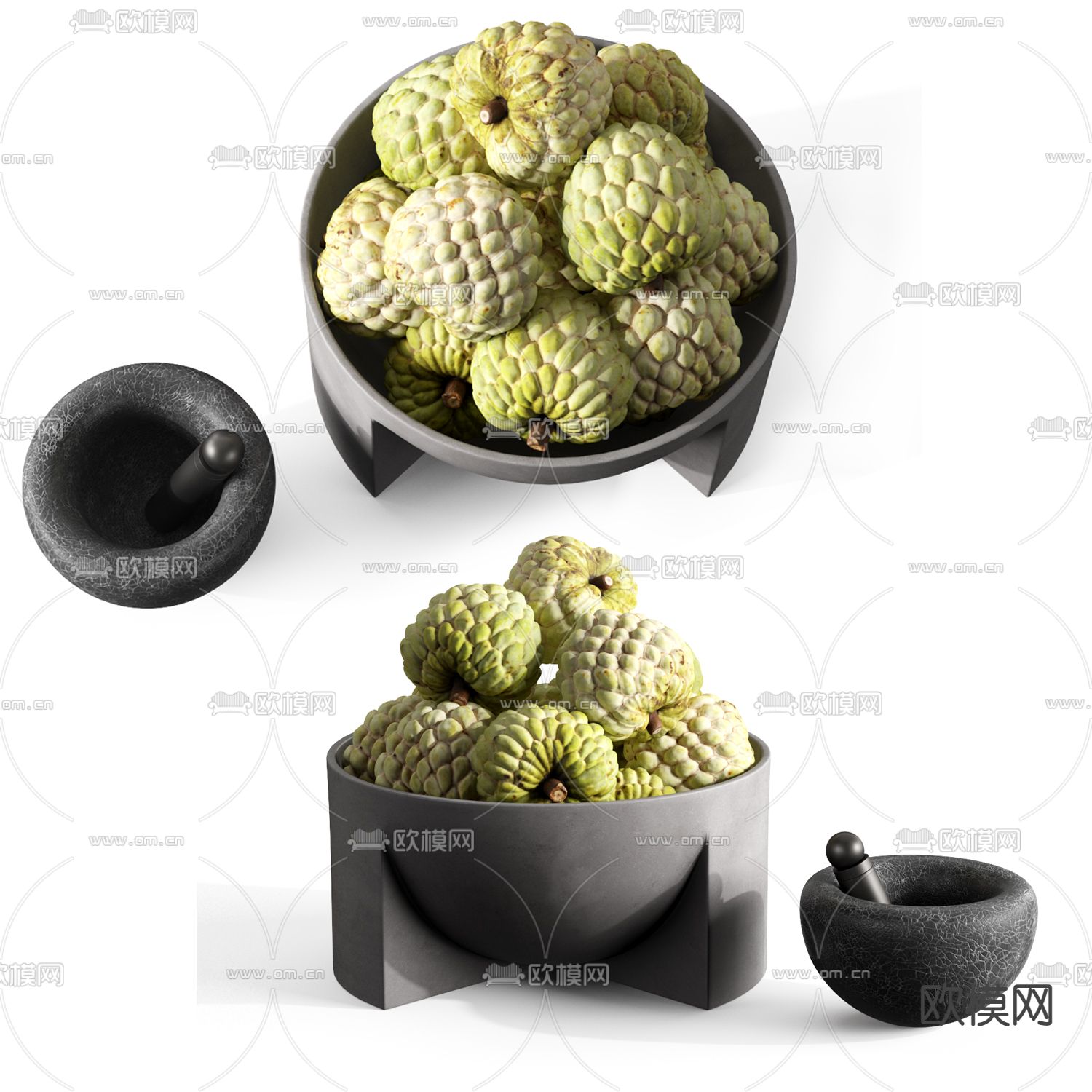 水果 食物su模型下载（渲染图1）