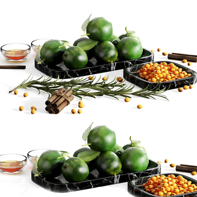  现代水果su模型 