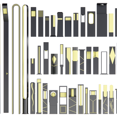  景观灯 草坪灯 庭院灯 户外灯su模型 