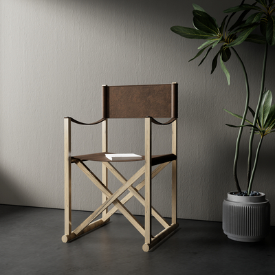  折叠椅 户外椅 导演椅su模型 