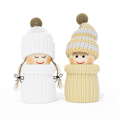  针织毛绒玩具 公仔su模型 