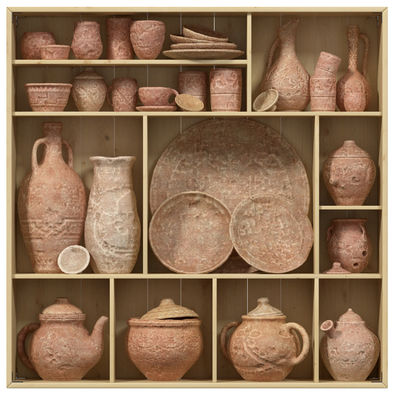  侘寂风陶罐 器皿su模型 