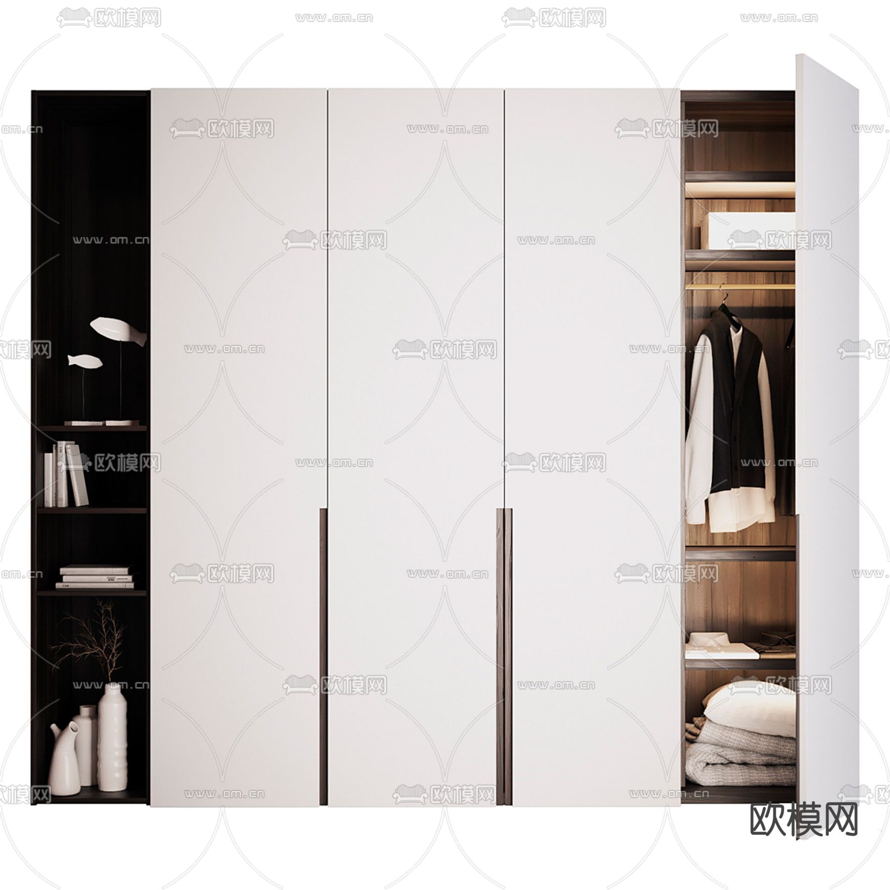衣柜3d模型下载（渲染图1）