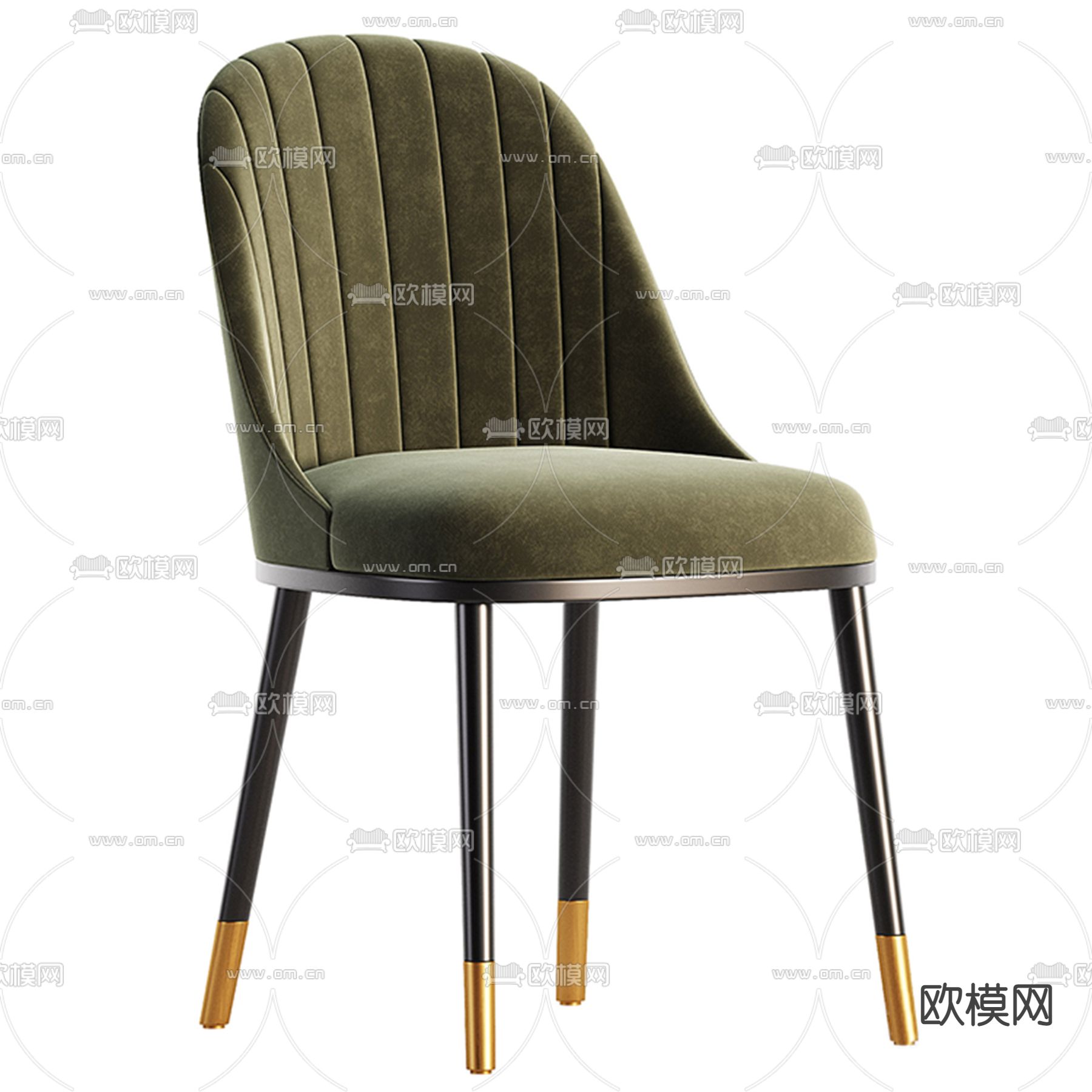 Modern 椅子 餐椅3d模型下载（渲染图2）