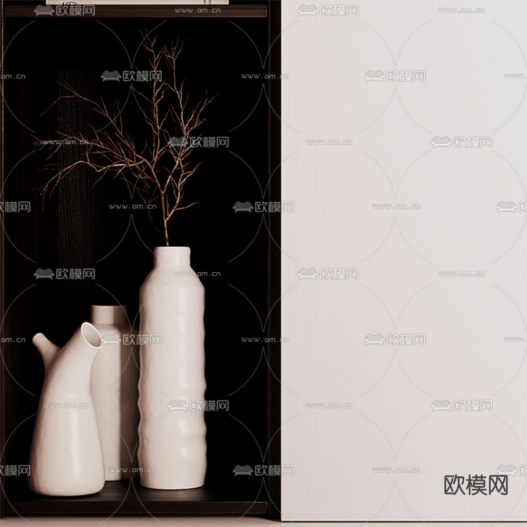 衣柜3d模型下载（渲染图2）