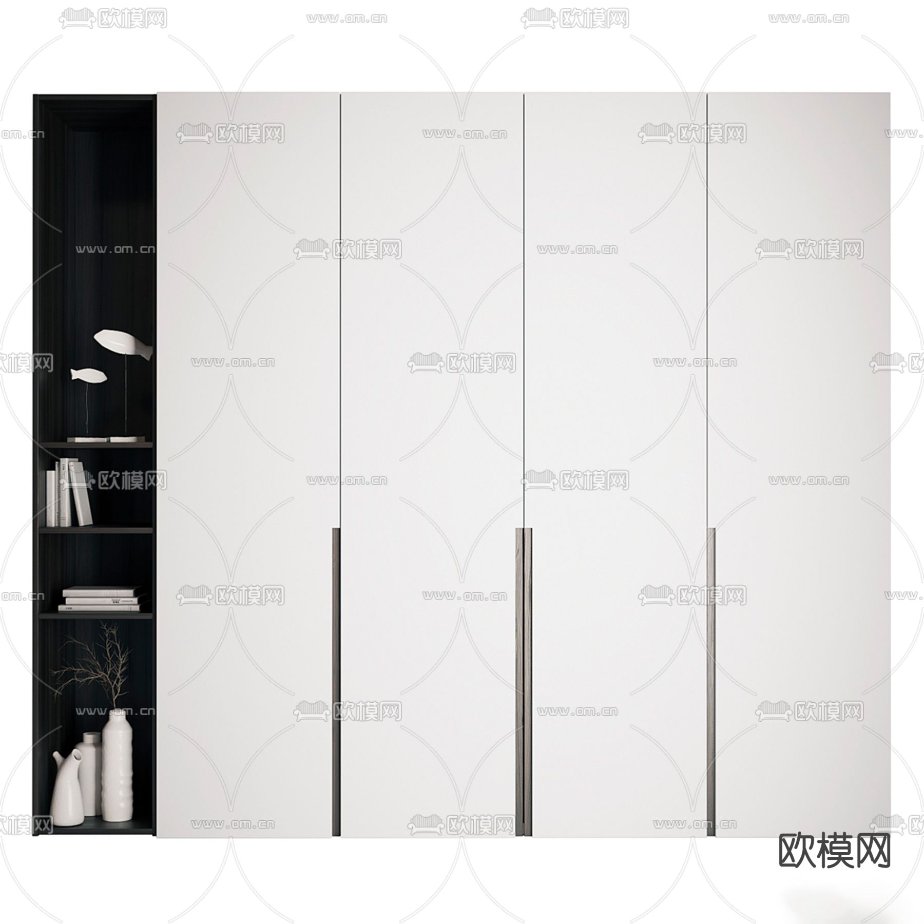 衣柜3d模型下载（渲染图3）