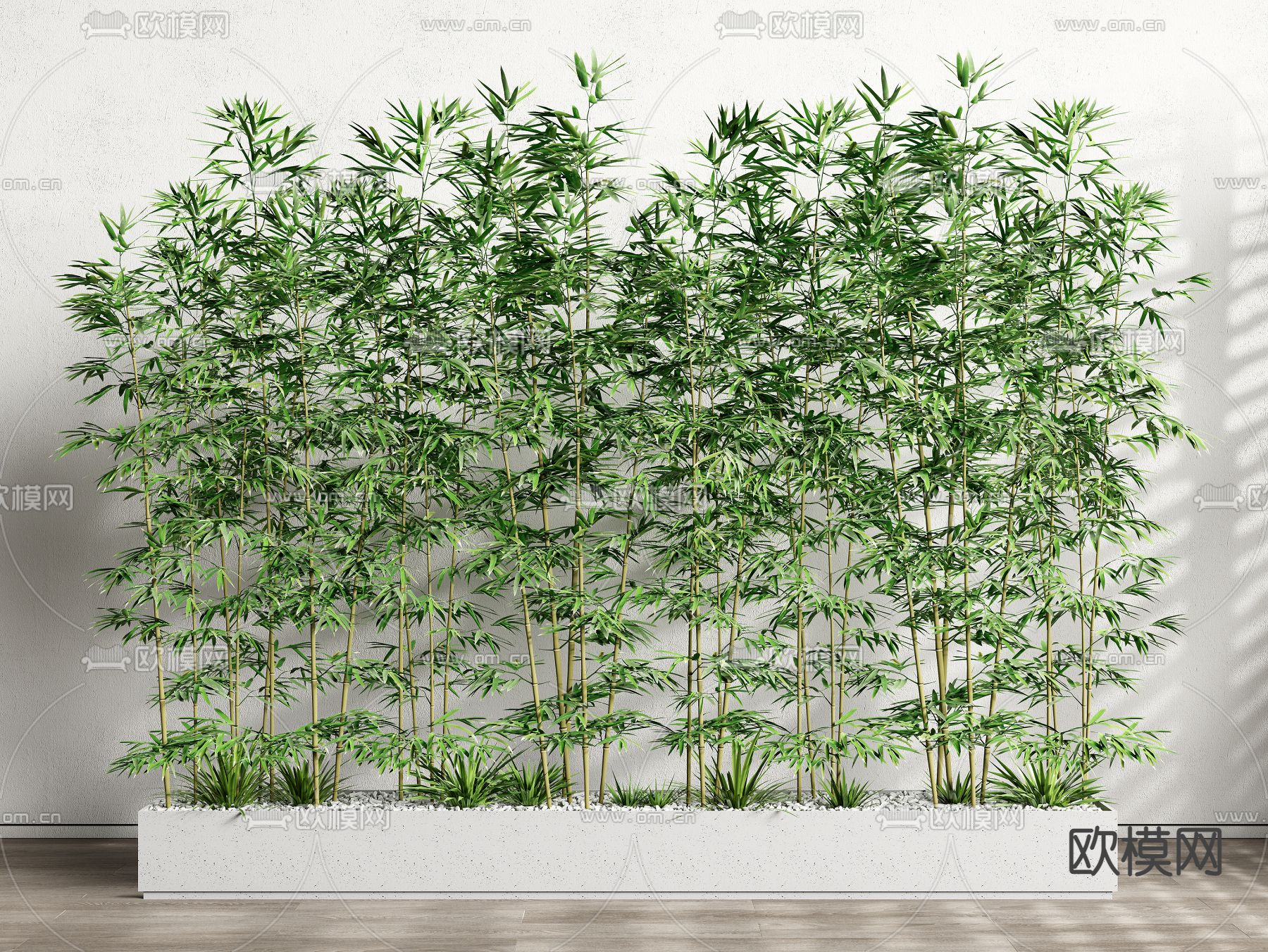 竹子 观赏竹su模型下载_ID14112897_sketchup模型下载-欧模网