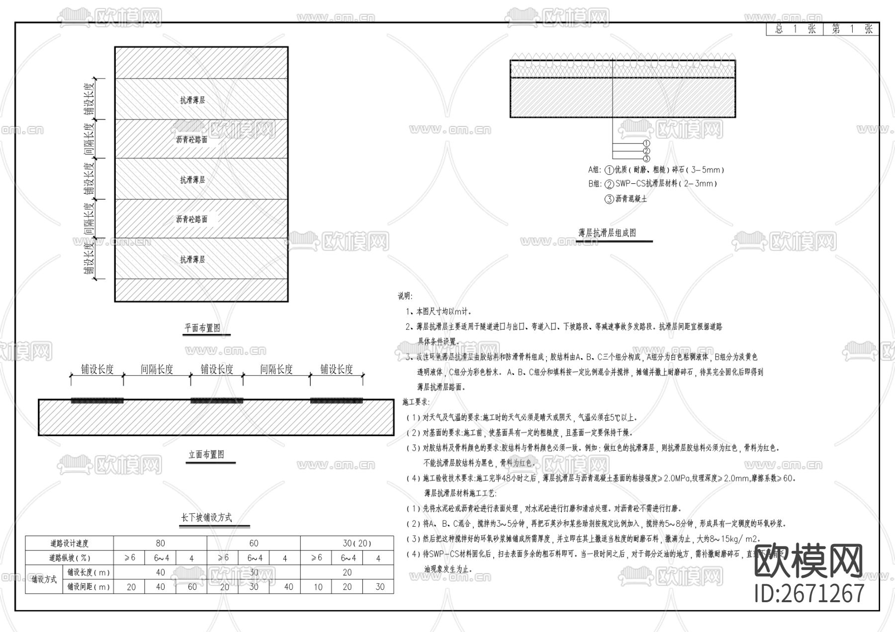 千山天域北侧道路CAD施工图下载（渲染图9）