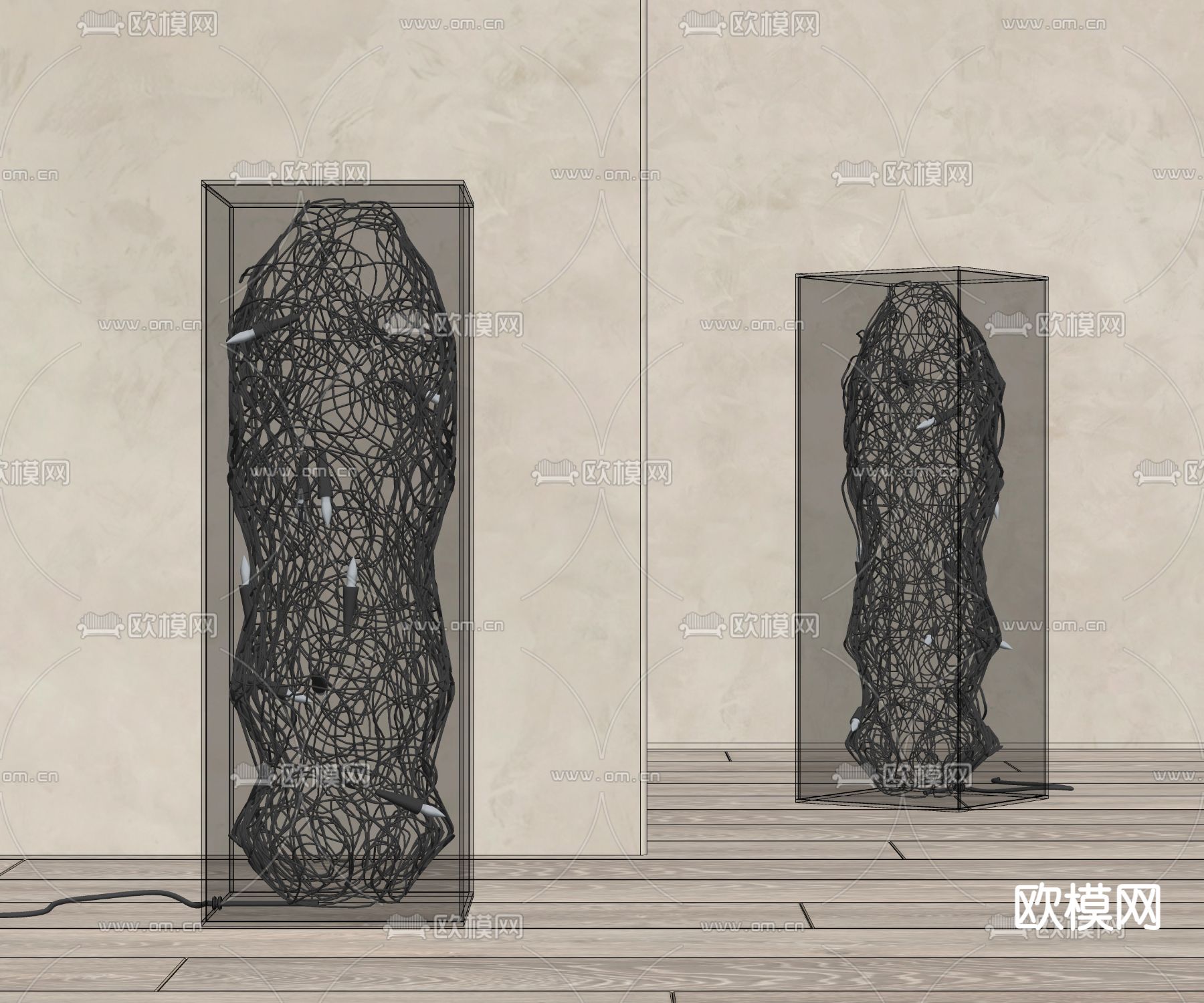 Ligne Roset 落地灯su模型