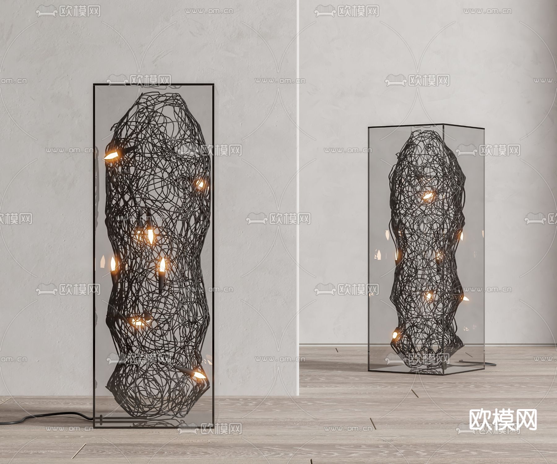 Ligne Roset 落地灯su模型