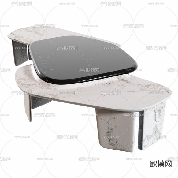 异形茶几3d模型下载(渲染图1)