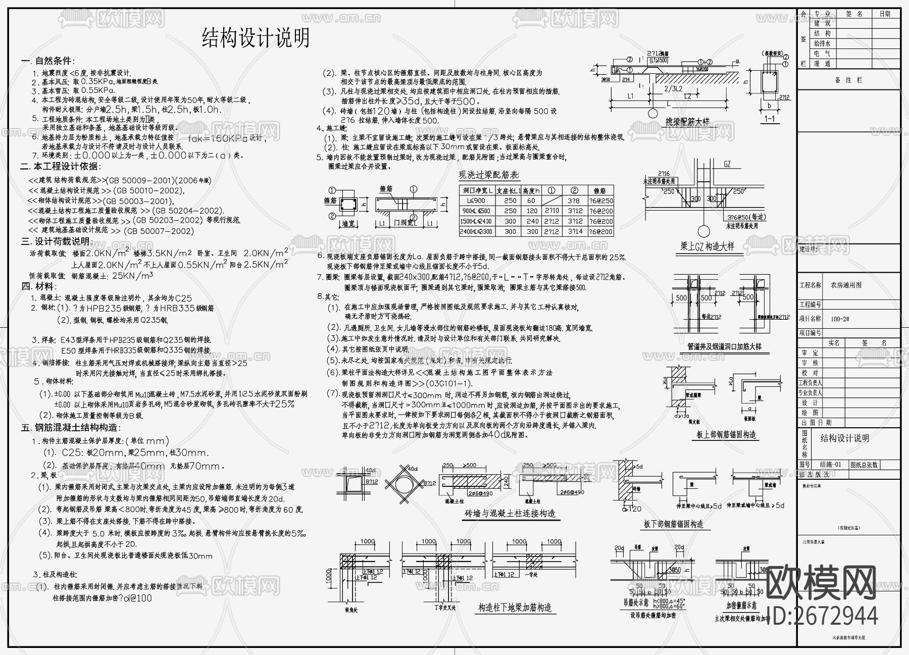 欧式简约别墅设计cad施工图下载（渲染图5）