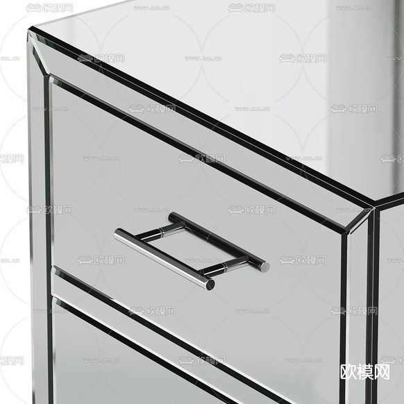 床头柜3d模型下载(渲染图3)