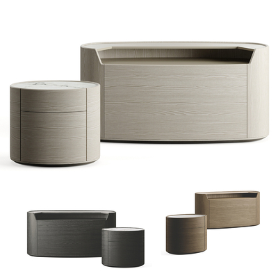  Poliform 床头柜su模型 