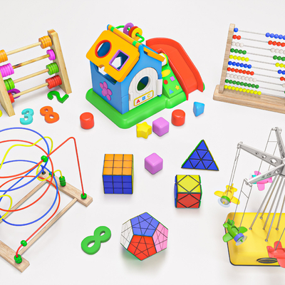  益智玩具 魔方 积木 算珠su模型 