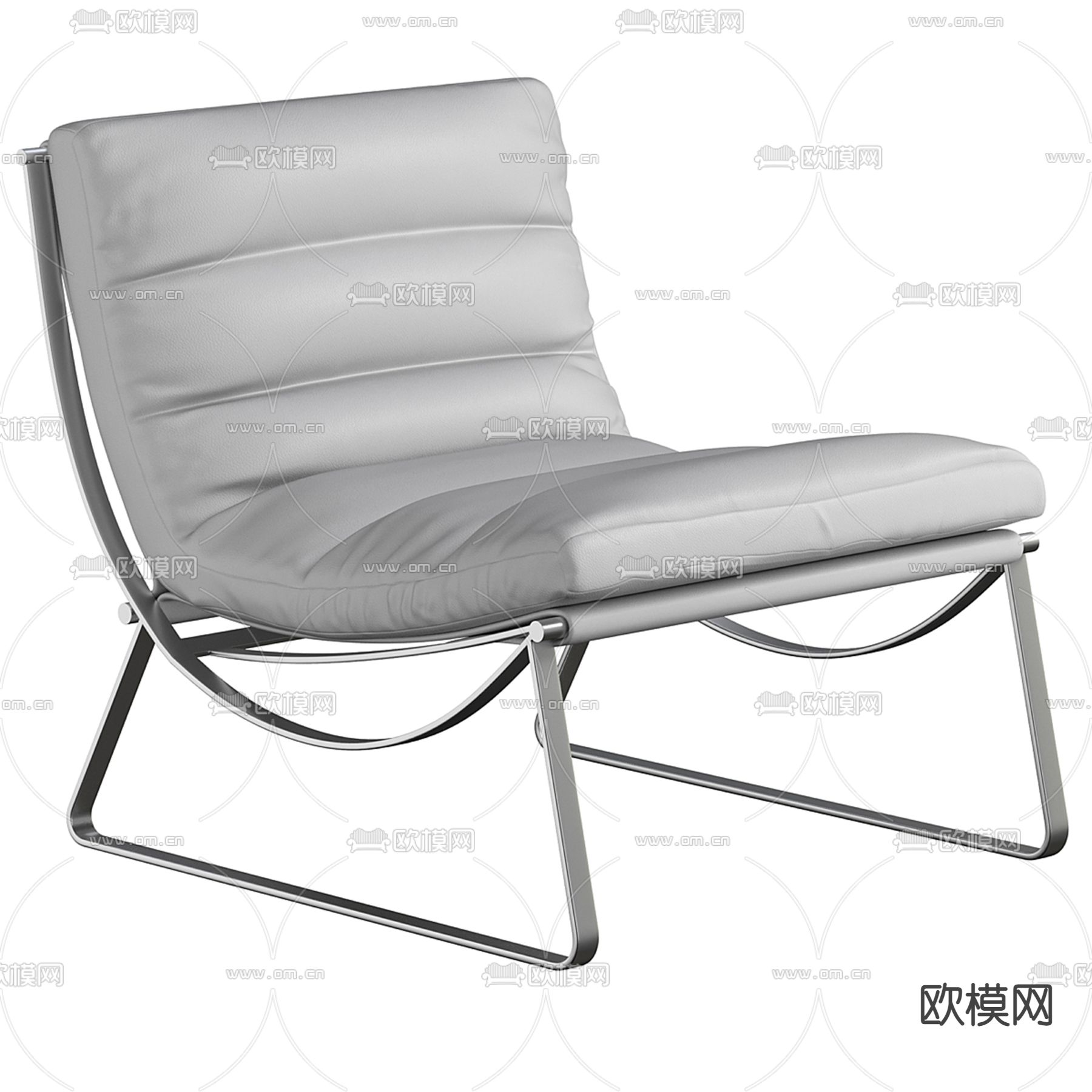 Natuzzi 休闲椅3d模型下载（渲染图1）