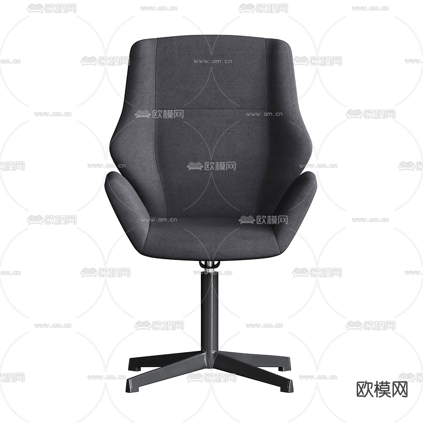 办公椅 大班椅3d模型下载（渲染图2）