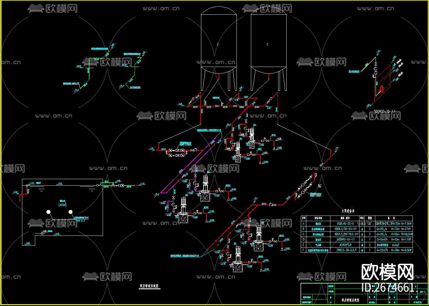 泵房设计节点大样下载（渲染图8）