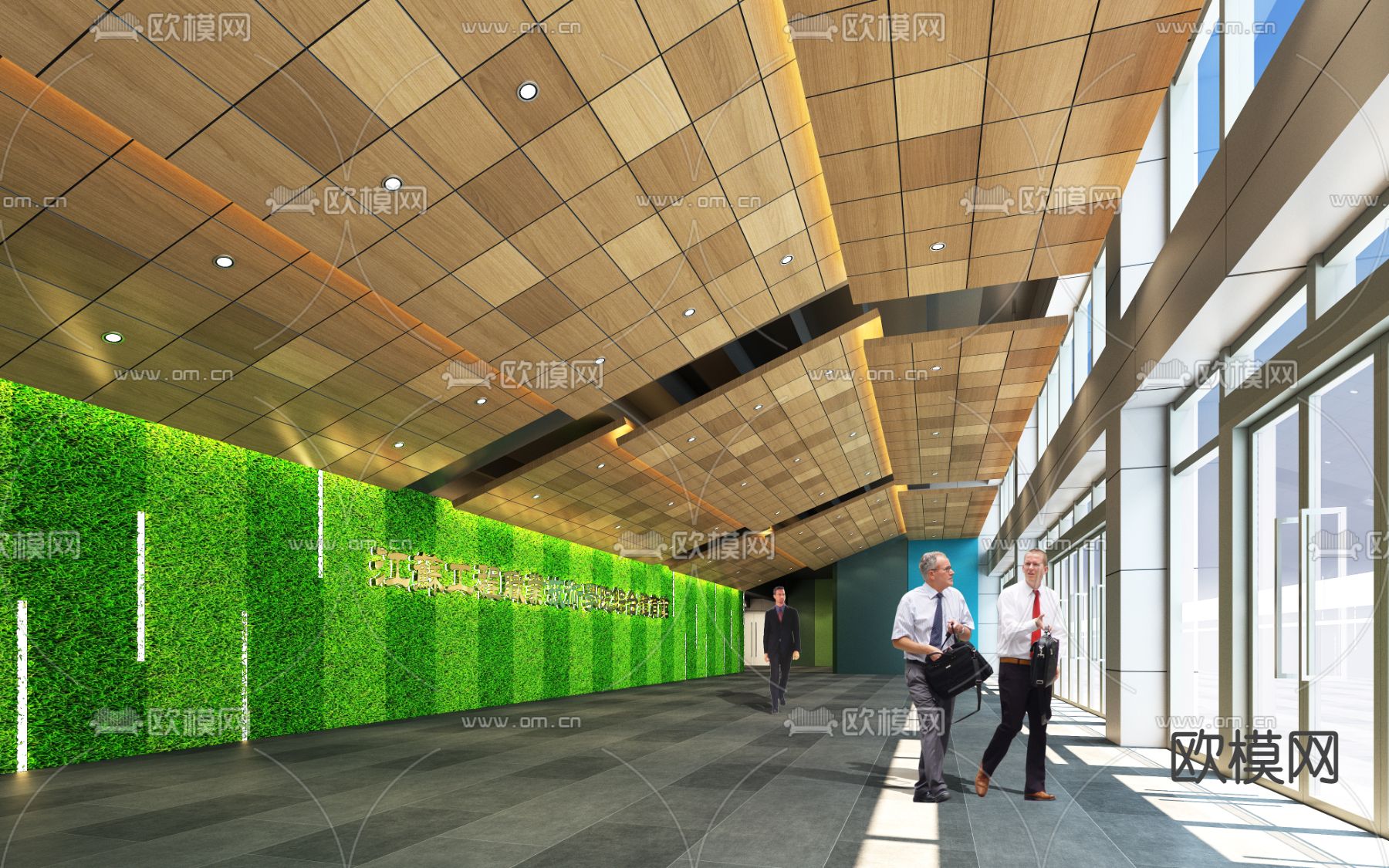 体育馆 室内篮球馆3d模型下载（渲染图3）