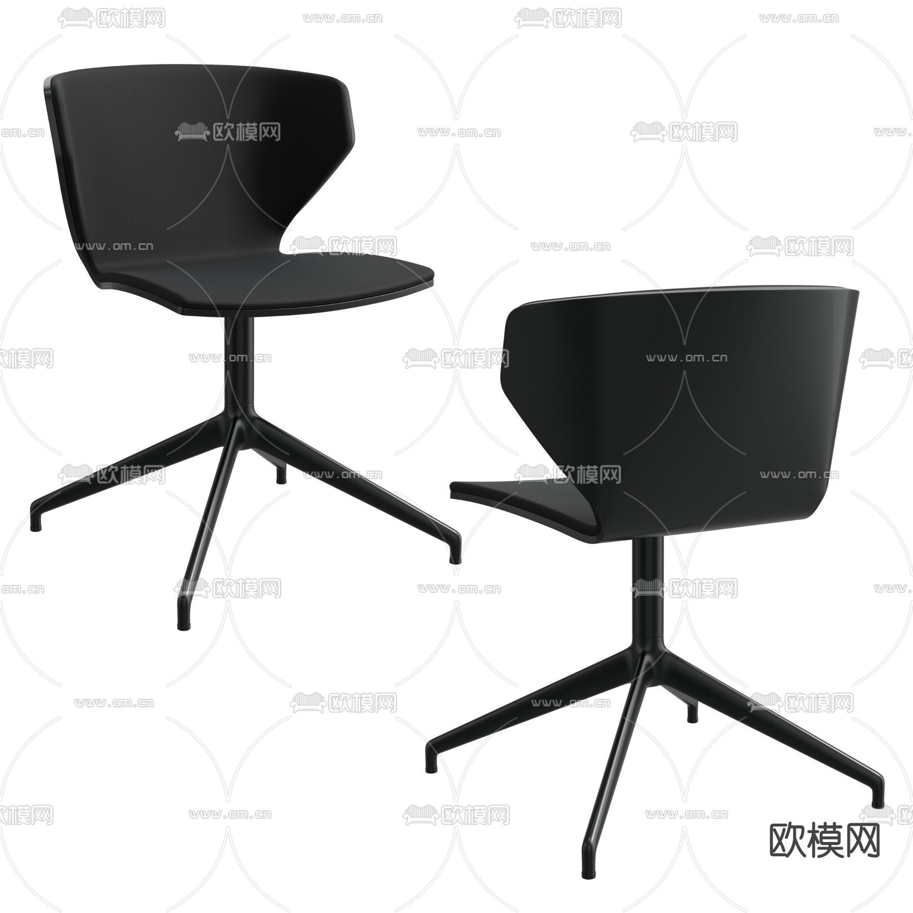 椅子 办公椅3d模型下载