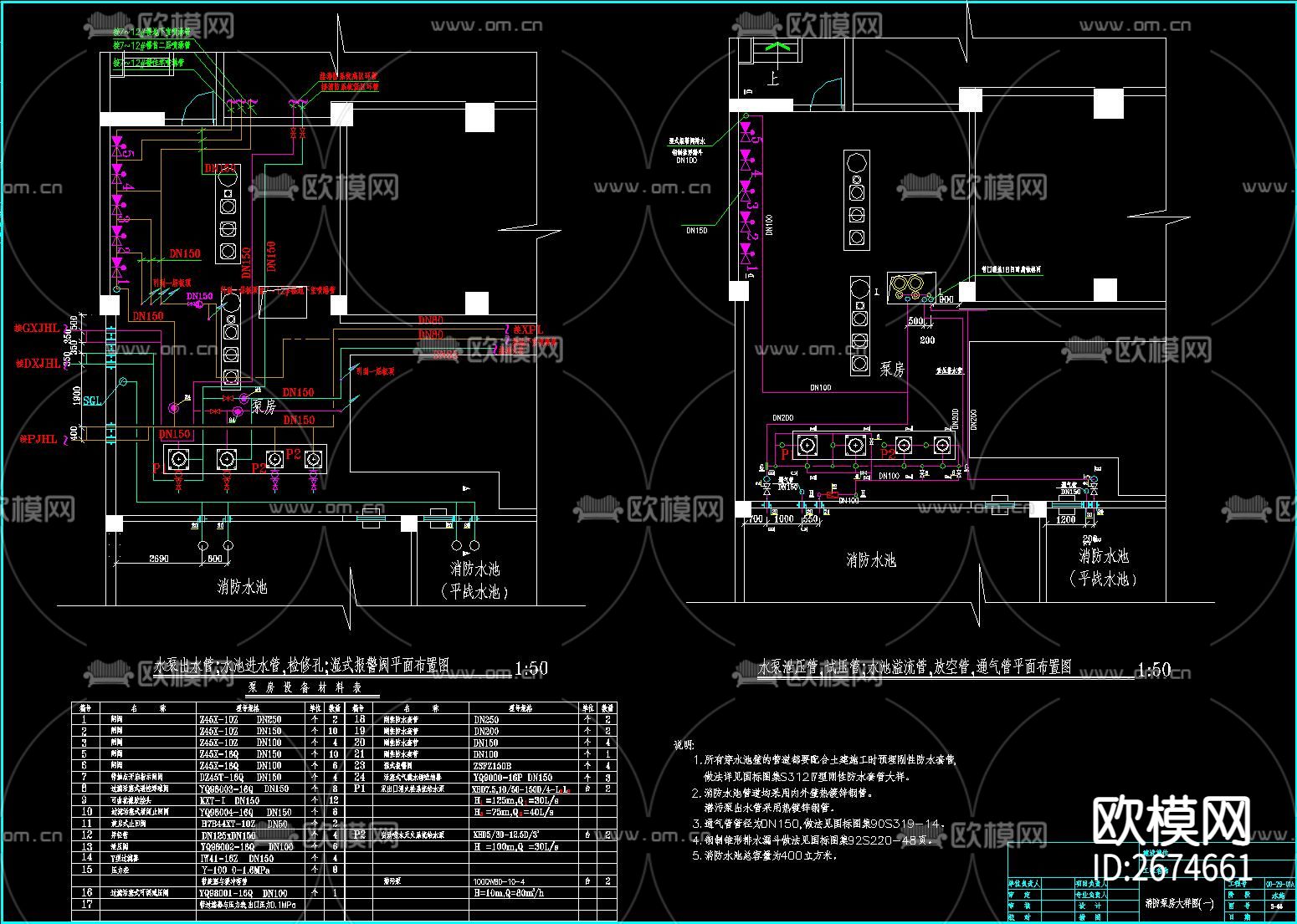 泵房设计节点大样下载（渲染图10）