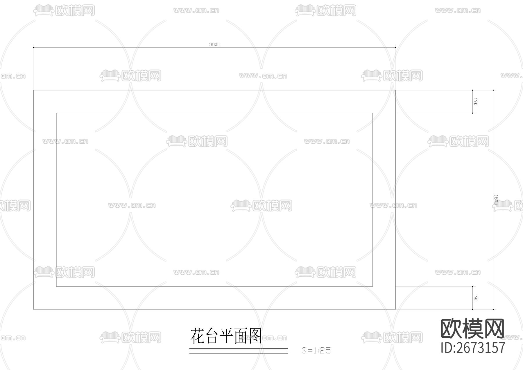 花台节点大样下载（渲染图1）