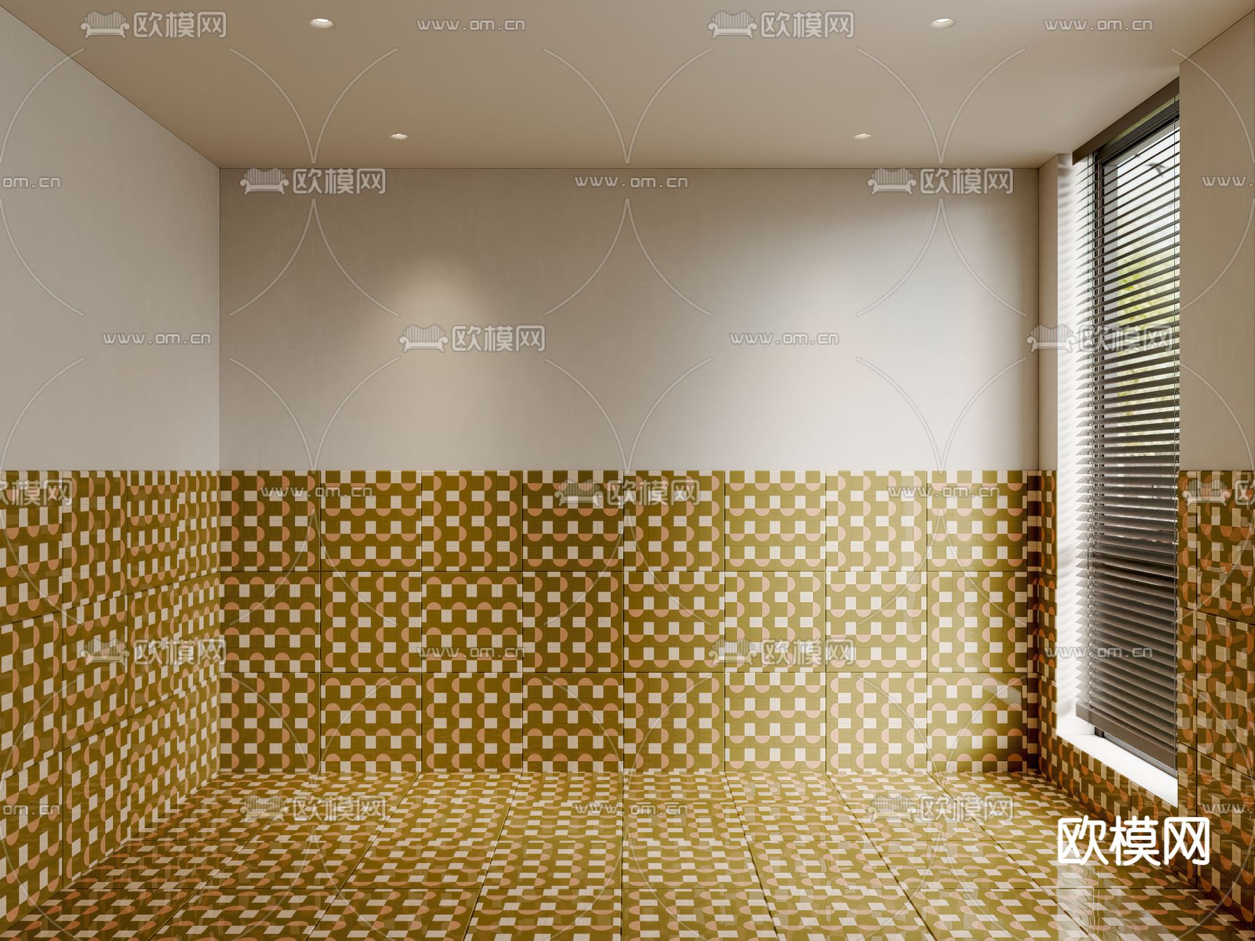 地砖 花砖3d模型下载