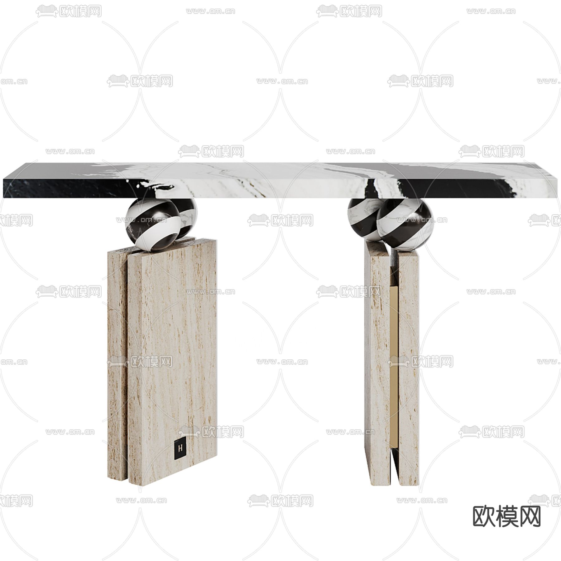 Console 玄关条案 端景台3d模型