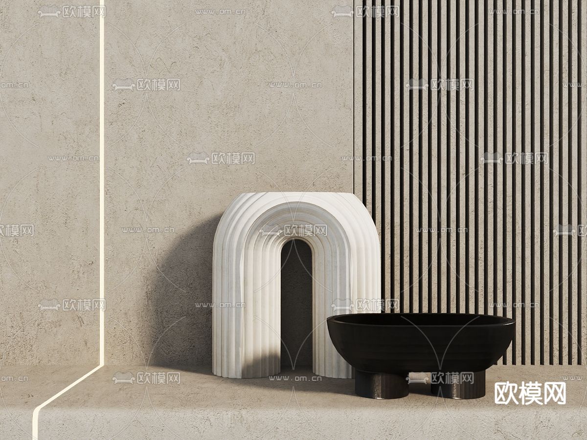 雕塑 摆件免费3d模型下载