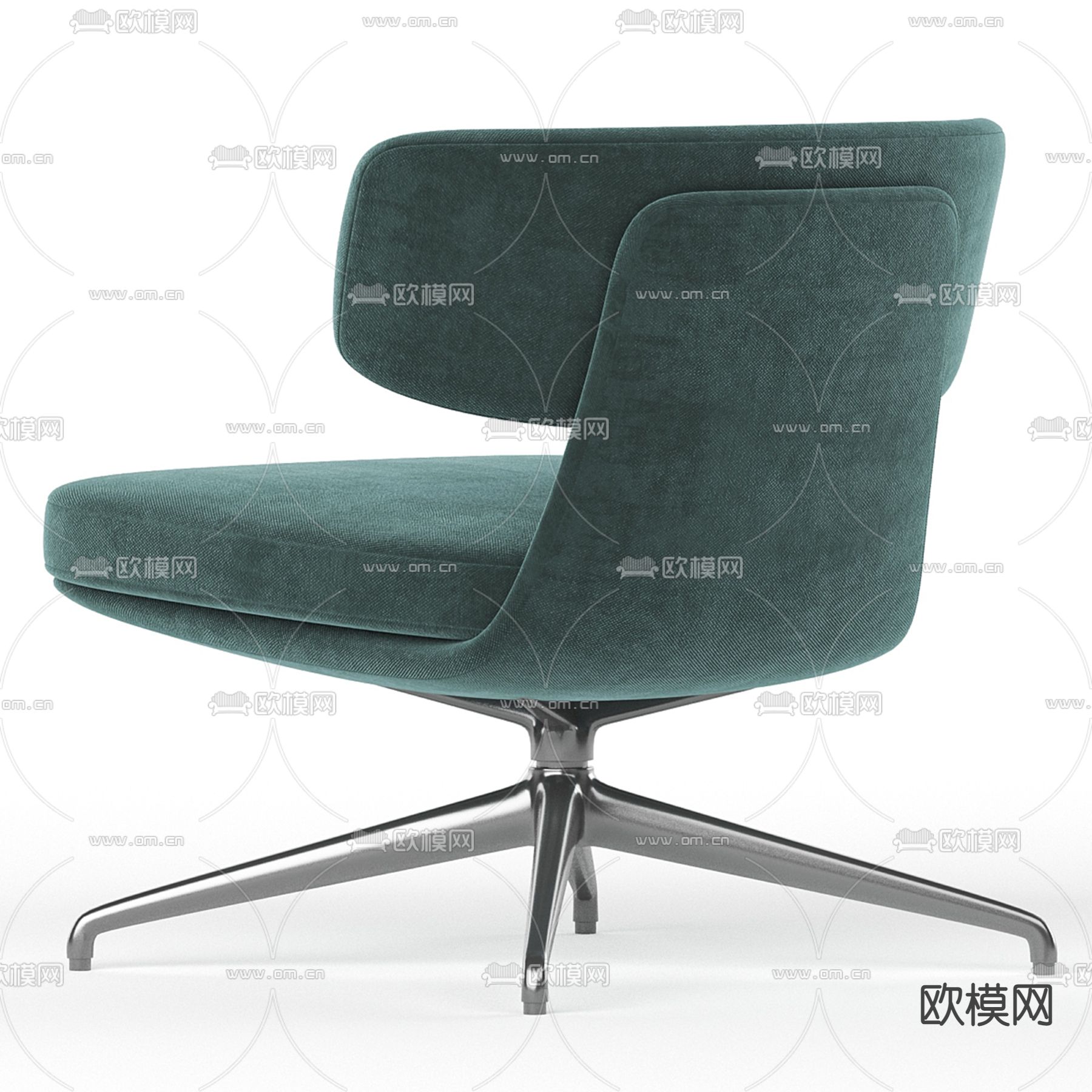 Natuzzi 现代休闲椅3d模型下载（渲染图4）
