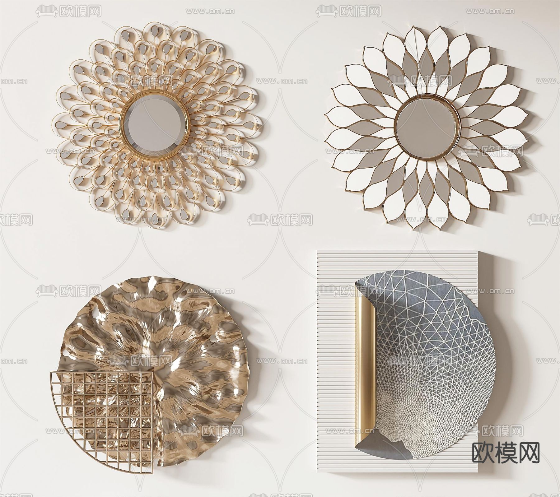 立体墙饰 挂件3d模型下载