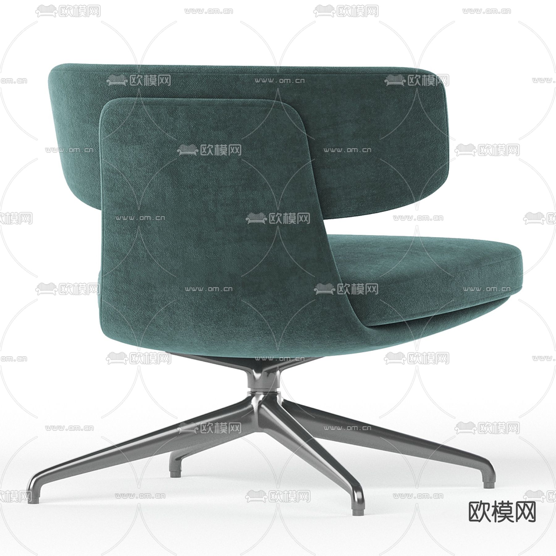 Natuzzi 现代休闲椅3d模型下载（渲染图3）