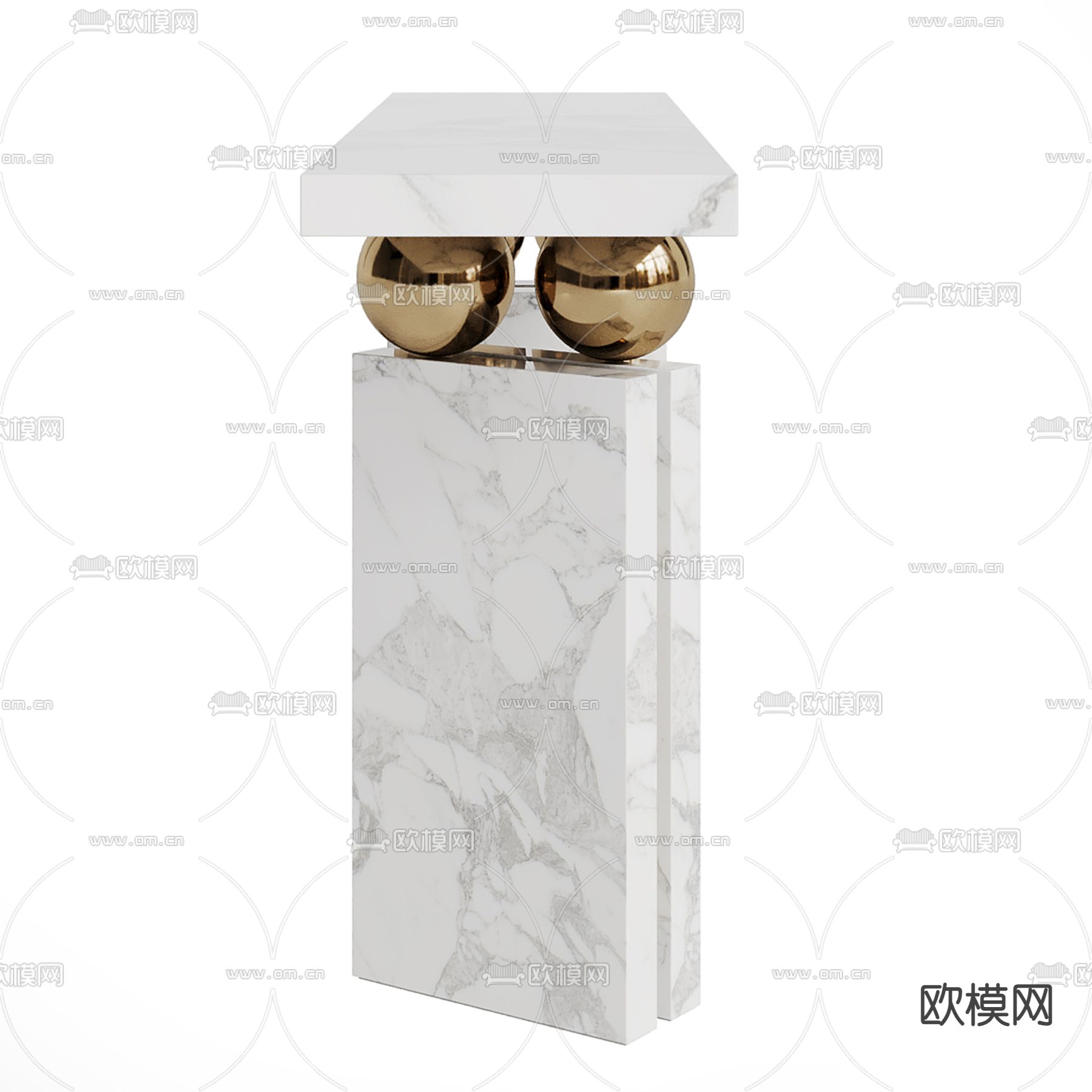 Console 玄关条案 端景台3d模型