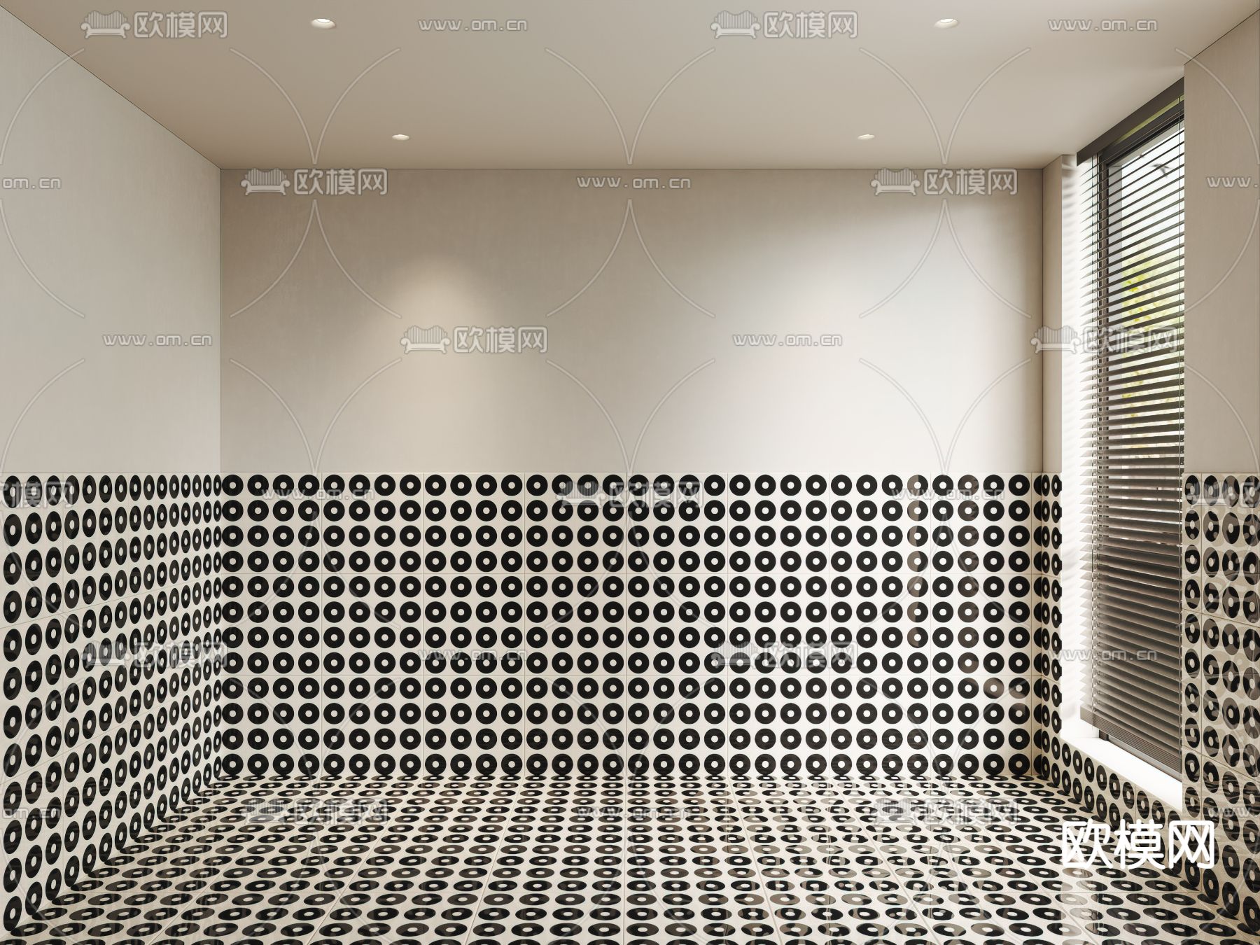 地砖 花砖3d模型下载