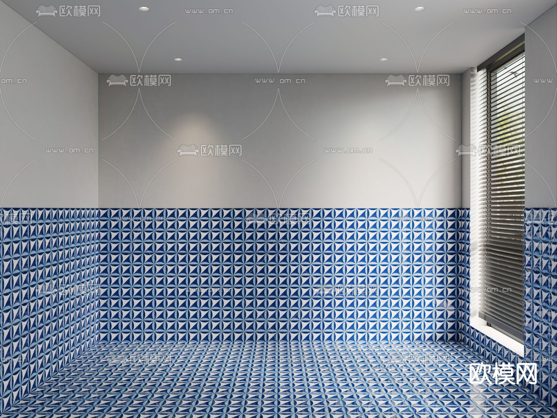 地砖 花砖3d模型下载