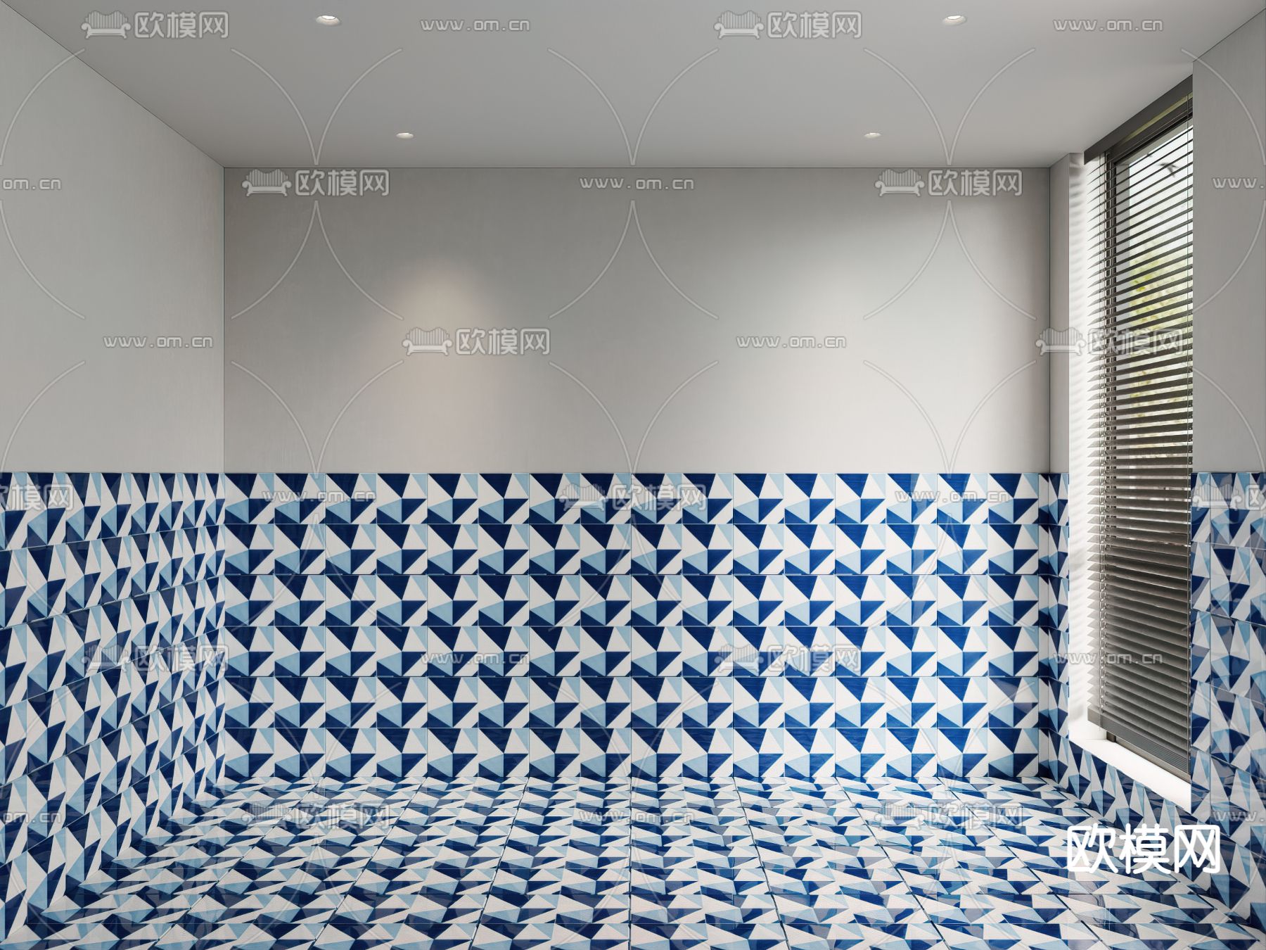 地砖 拼花瓷砖3d模型下载