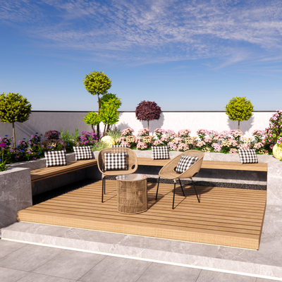  花草 花卉 灌木su模型 