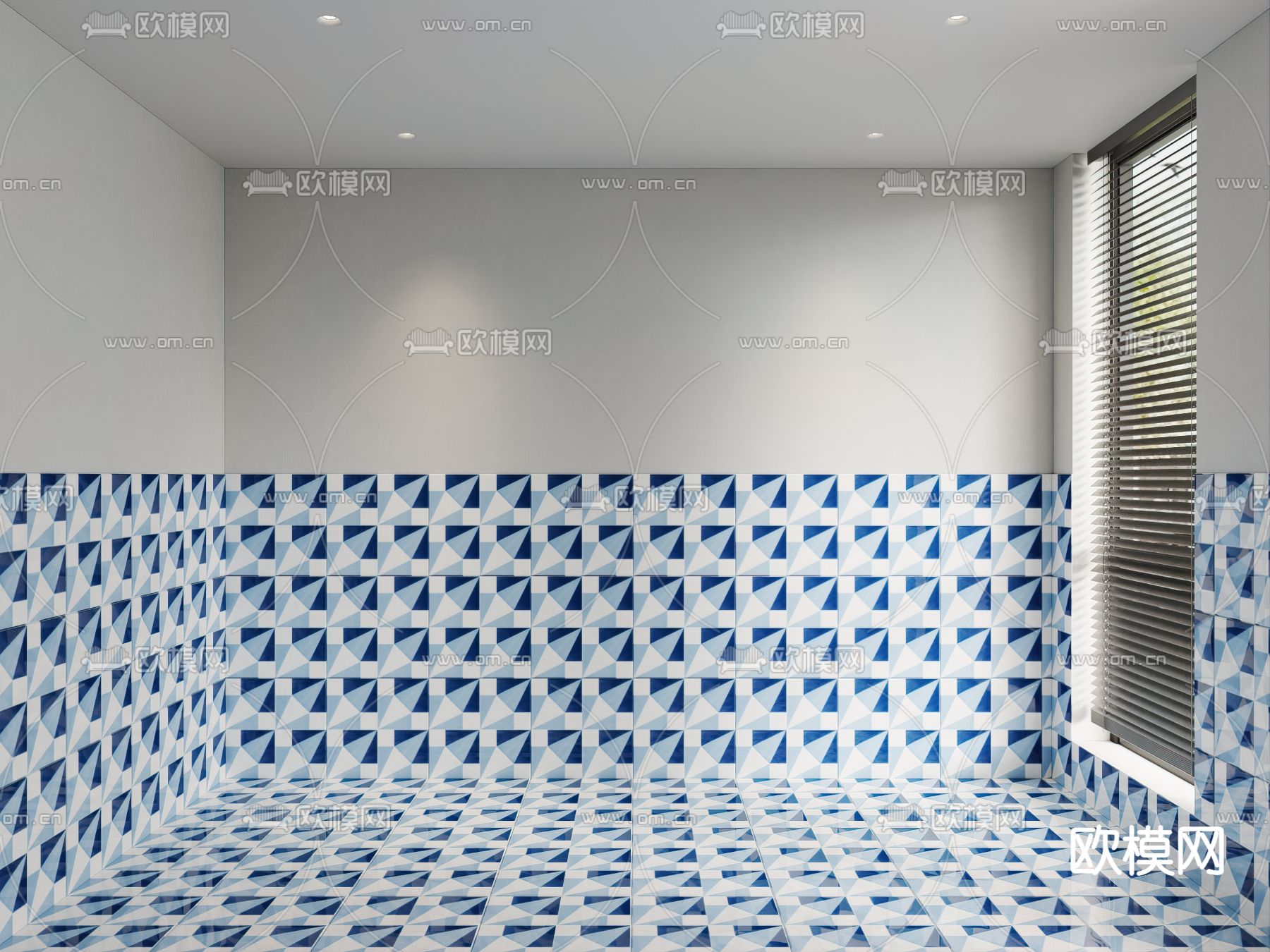 地砖 花砖3d模型下载