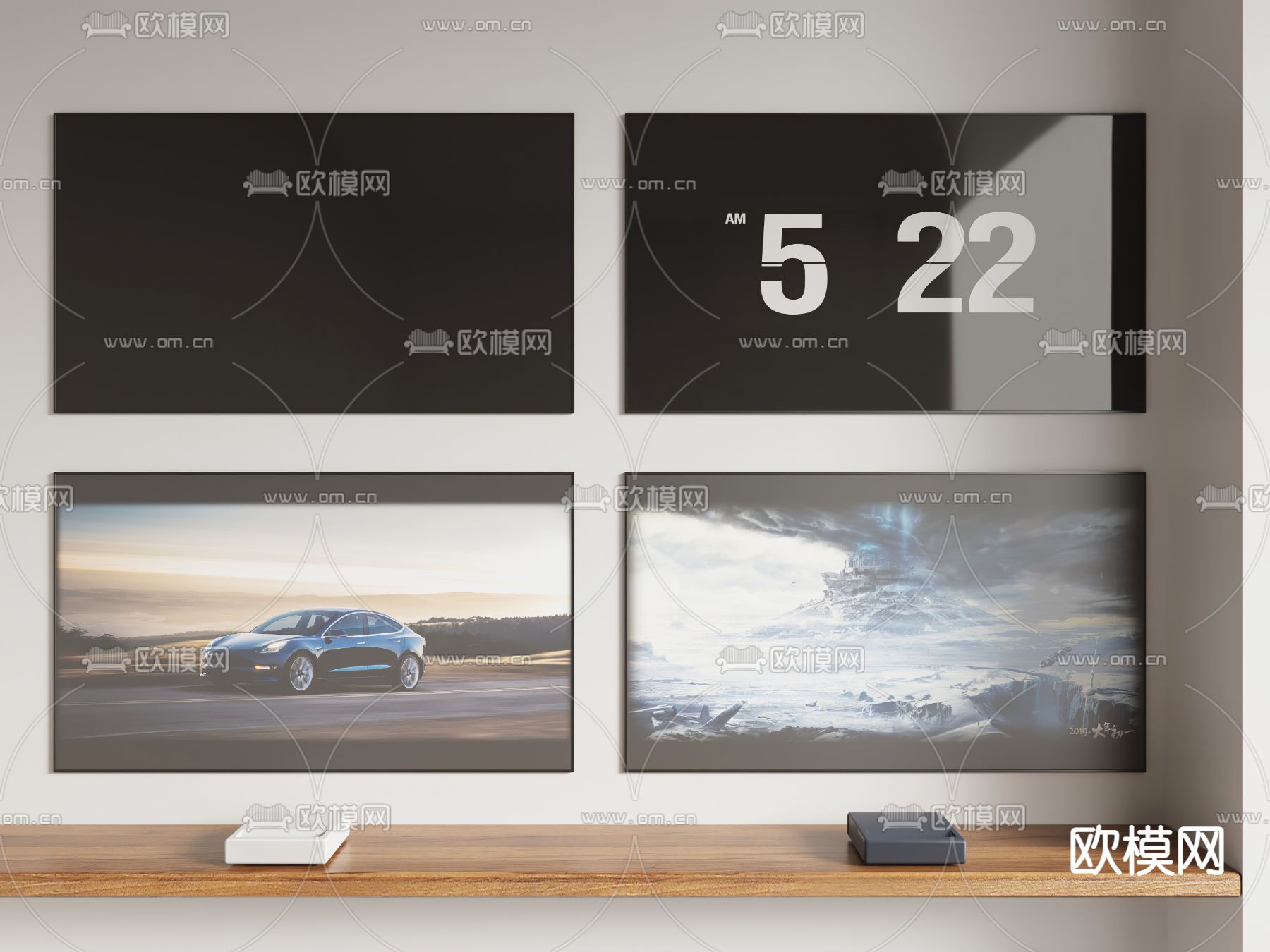 激光电视3d模型下载
