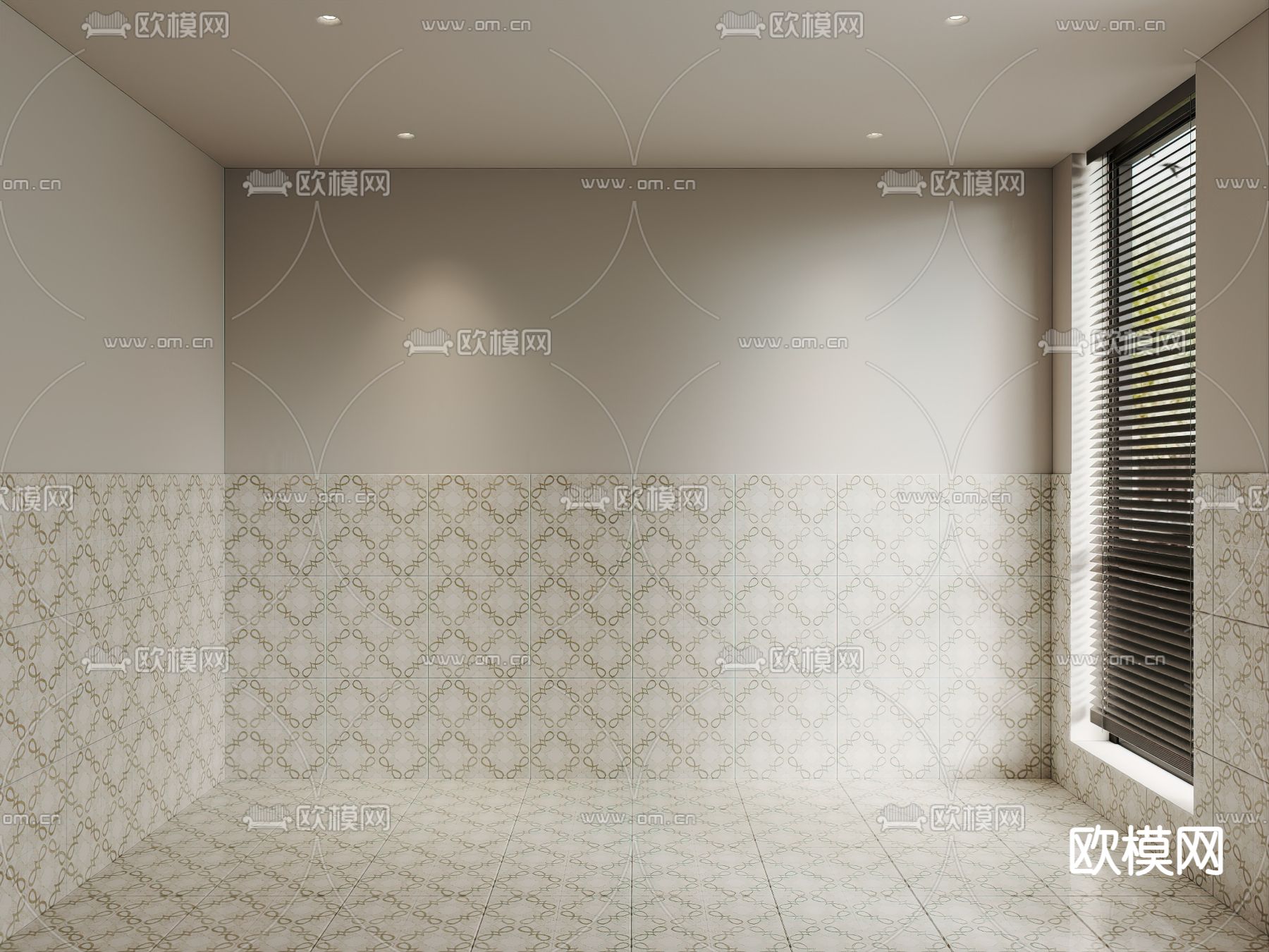 地砖 拼花瓷砖3d模型下载